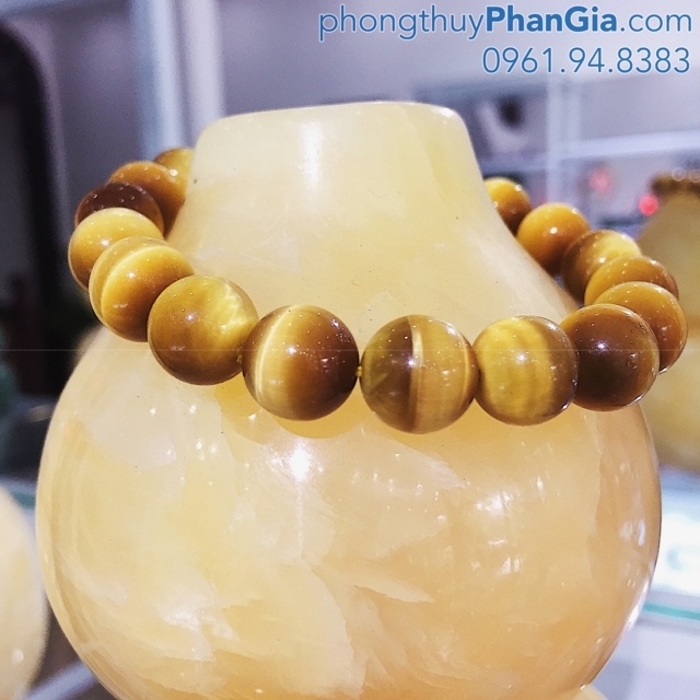 Ý Nghĩa Và Công Dụng Của Đá Mắt Hổ Vàng Tâm