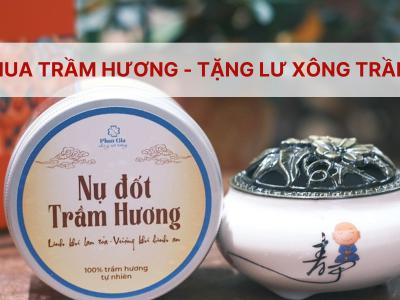 Mua trầm hương - Tặng lư xông trầm