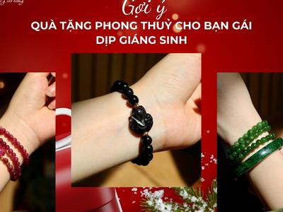 Gợi ý quà tặng phong thuỷ cho bạn gái dịp Giáng sinh