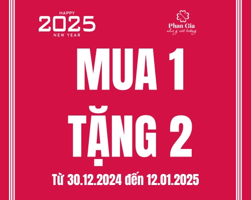 Chương trình ưu đãi MUA 1 TẶNG 2