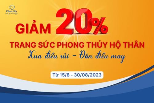 Giảm 20% trang sức phong thủy hộ thân - Xua điều rủi, đón điều may tháng cô hồn