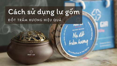 Cách sử dụng lư gốm để đốt trầm hương hiệu quả nhất