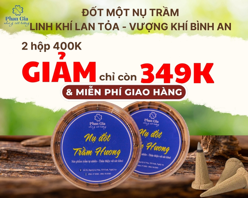 Ưu đãi giảm giá khi mua nụ đốt trầm hương