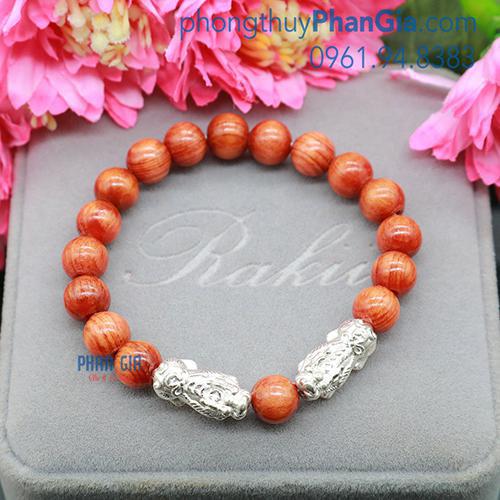 Vòng Tay Gỗ Huyết Long Tại Vinh