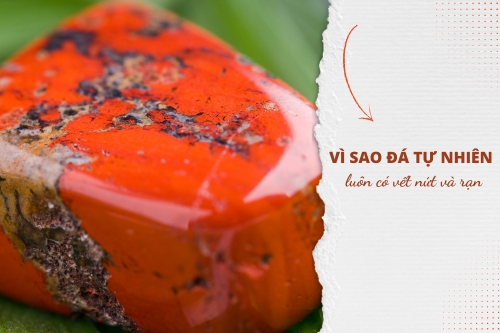 Vì sao đá thạch anh tự nhiên luôn có vết nứt và rạn