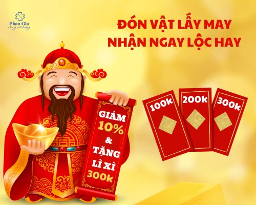 Tưng bừng khuyến mại đầu xuân: Đón vật lấy may - nhận ngay lộc hay