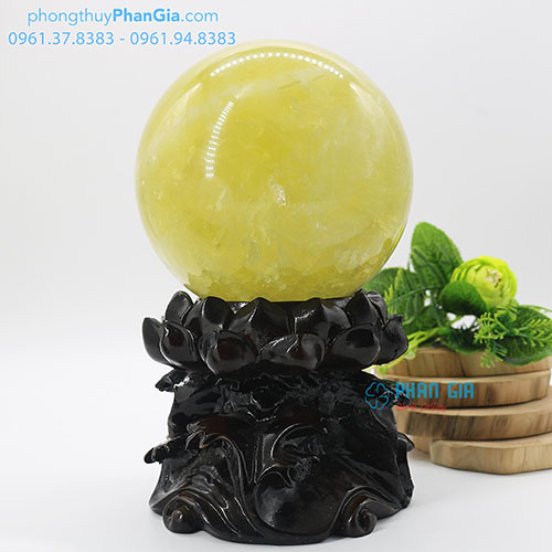  Quả Cầu Thạch Anh Vàng Chanh Tại Nghệ An