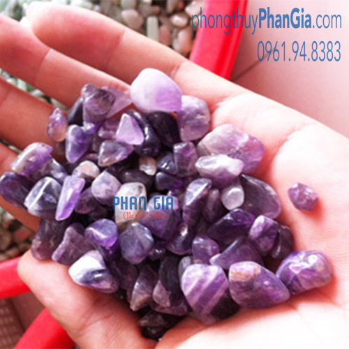  Đá thạch anh tím vụn