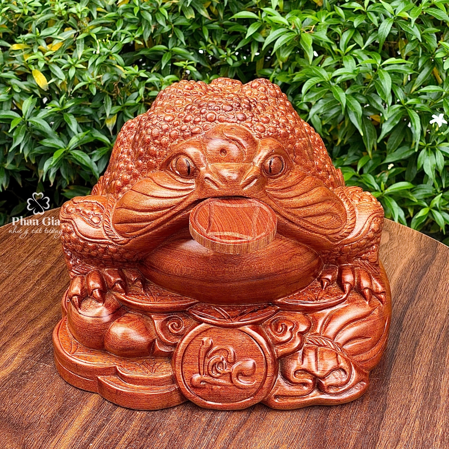  Thiềm Thừ Gỗ Hương Đá