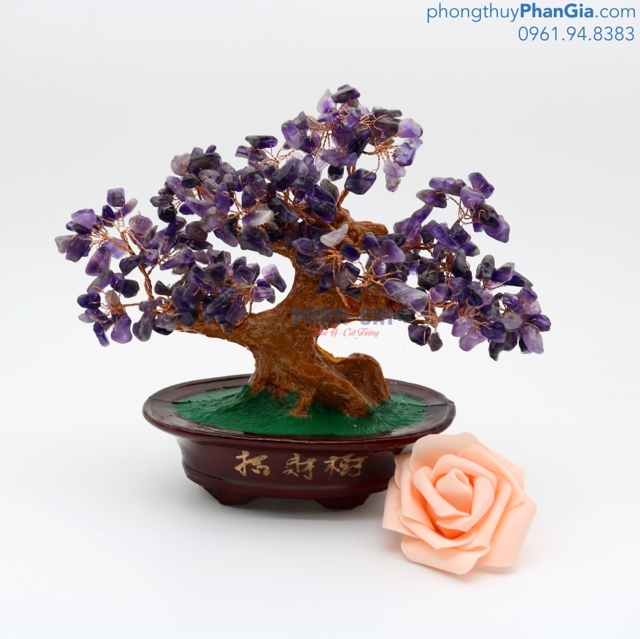 Cây Tài Lộc Thạch Anh   Nhỏ