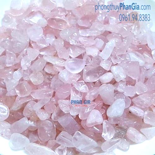  Đá Thạch Anh Hồng Vụn