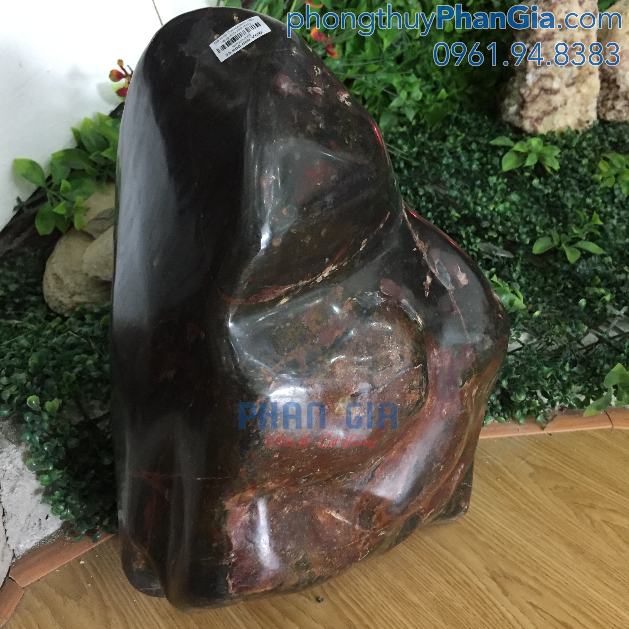  Đá Trấn Trạch Canxedon Nâu Vàng - 59 Kg