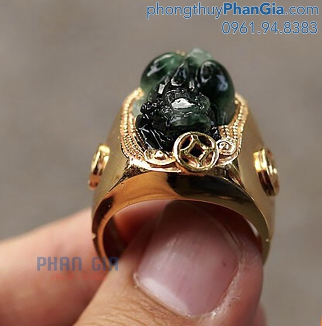  Mặt Nhẫn Tỳ Hưu Ngọc (Không Bao Gồm Nhẫn Vàng)