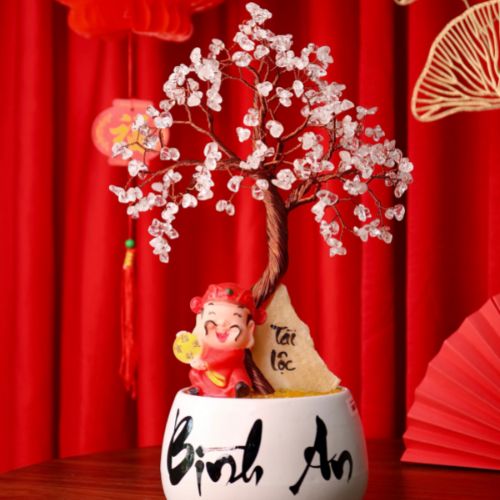  Cây Tài Lộc Đá Thạch Anh