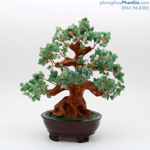  Cây Tài Lộc Thạch Anh Xanh