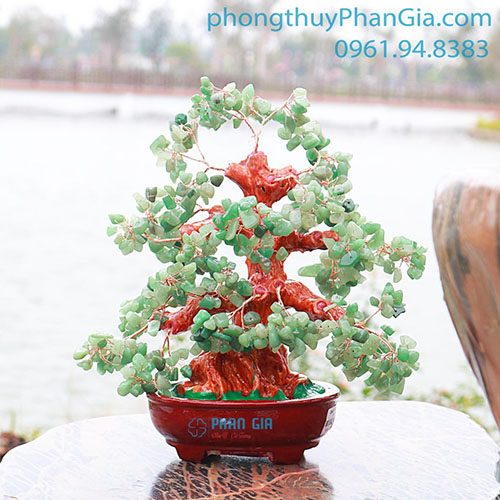  Cây Tài Lộc Thạch Anh Xanh size to