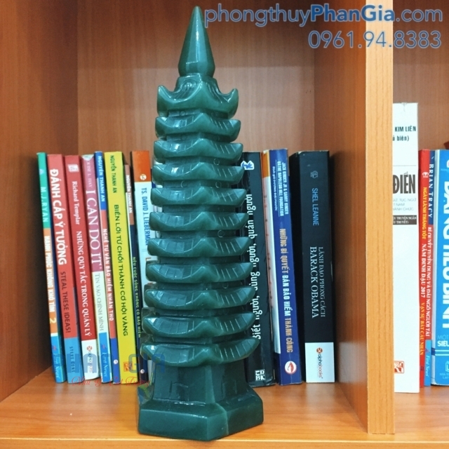  Tháp Văn Xương Đá Thạch Anh Xanh - 1 Kg