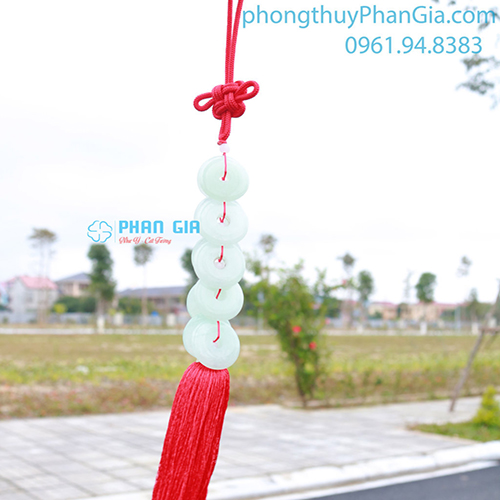  Treo Xe Đồng Tiền Ngọc