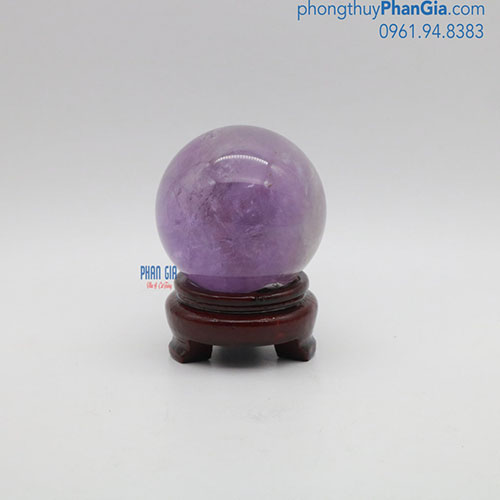  Quả Cầu Đá Thạch Anh Tím