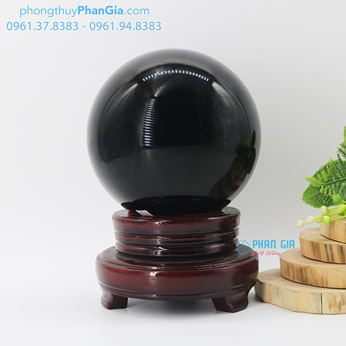  Quả Cầu Thạch Anh Onyx Đen Tại Nghệ An