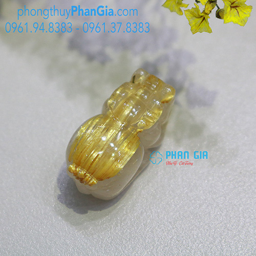  Mặt tỳ Hưu Tóc Vàng Bã Mía Size To