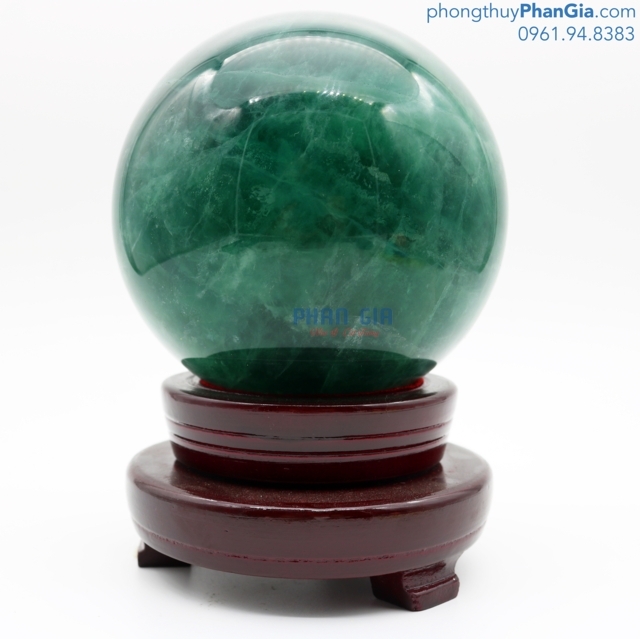  Quả Cầu Đá Thạch Anh Xanh Vân - 2.7 Kg