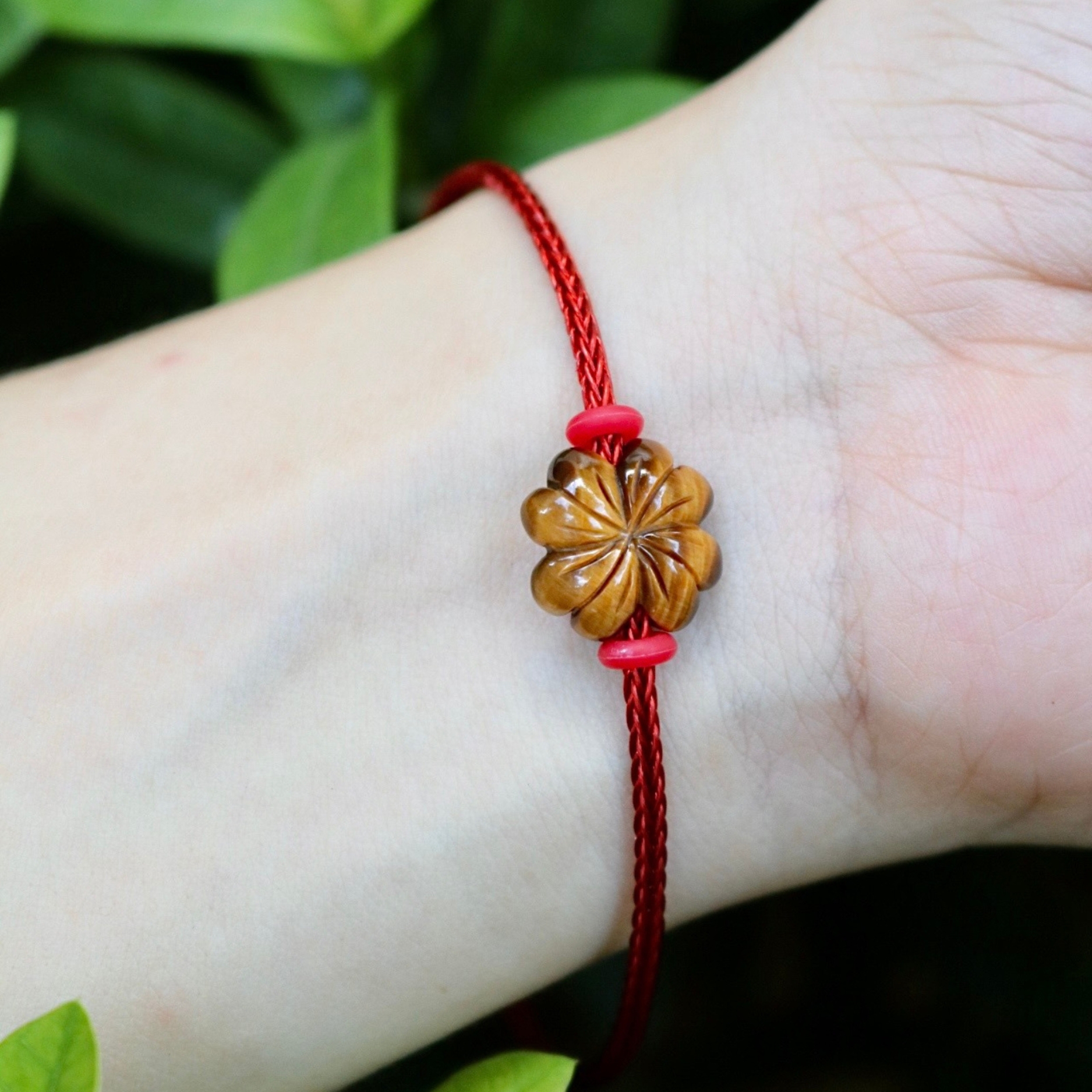  Mặt cỏ bốn lá mắt hổ nâu