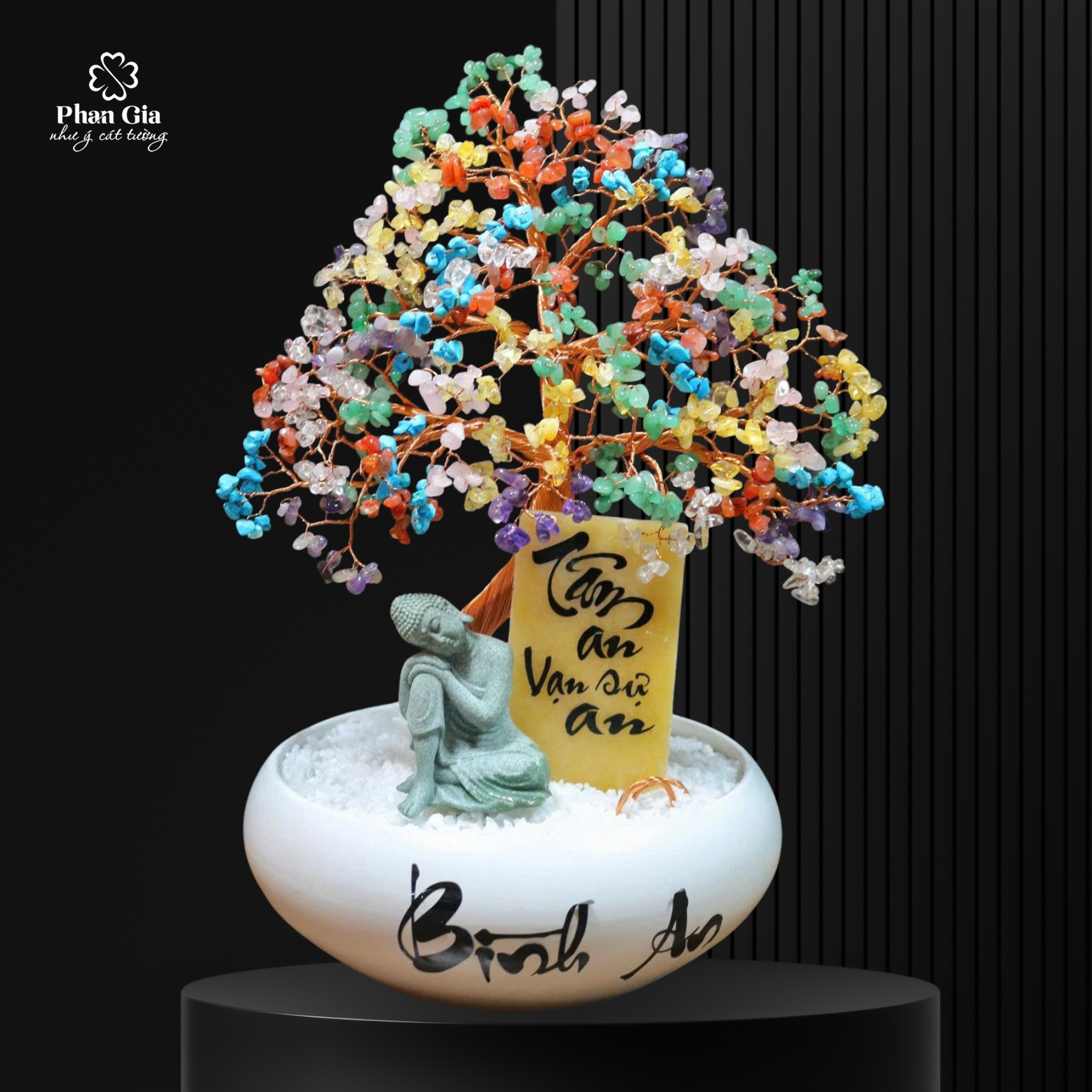  Cây tài lộc đá ngũ sắc tại Nghệ An