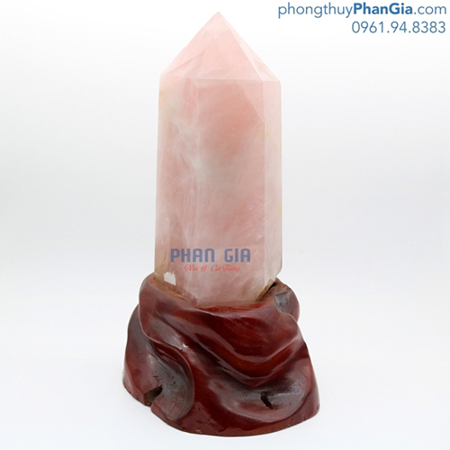  Trụ Đá Thạch Anh Hồng - 2400g