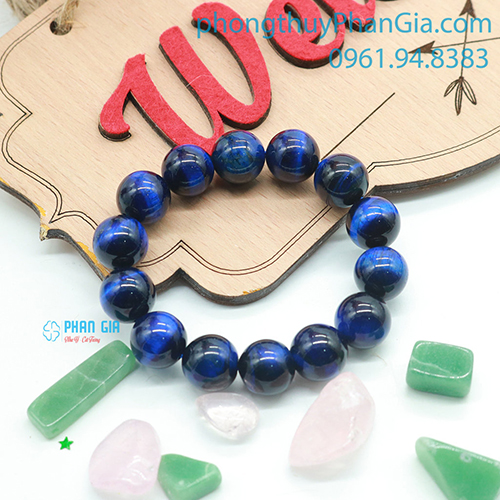  VÒNG TAY ĐÁ MẮT HỔ XANH DƯƠNG