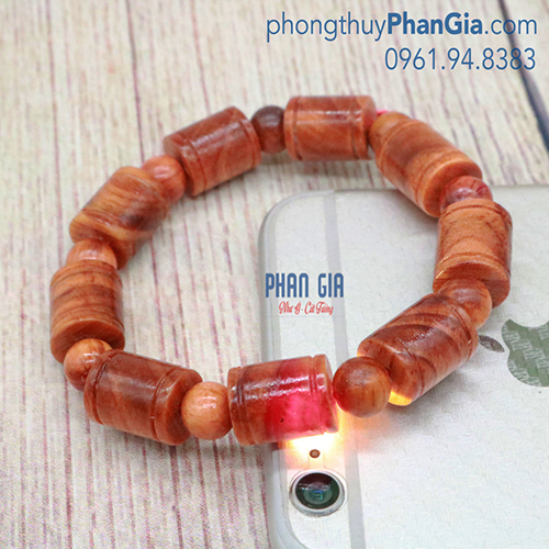  Vòng Tay Gỗ Huyết Rồng