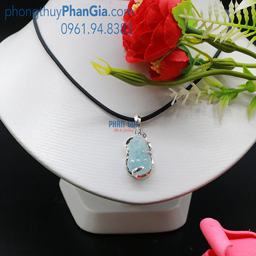  Mặt Tỳ Hưu Aqua Bọc Bạc
